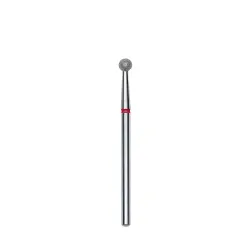 STALEKS Frez diamentowy kulka czerwona EXPERT średnica 3,5 mm FA01R035