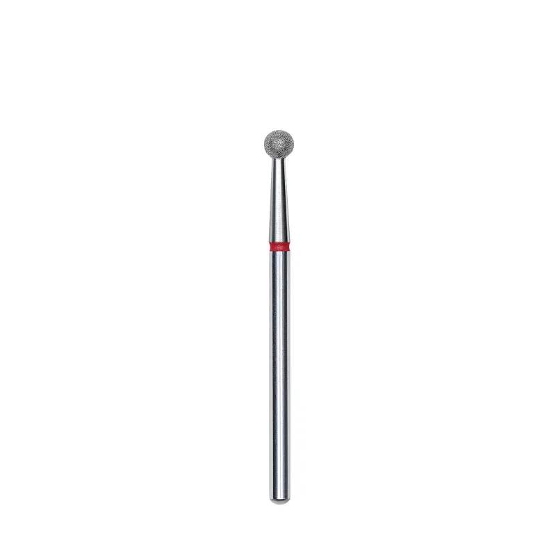 STALEKS Frez diamentowy kulka czerwona EXPERT średnica 3,5 mm FA01R035 STALEKS Frez diamentowy kulka czerwona EXPERT średnica 3,5 mm FA01R035