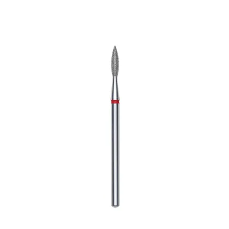 Staleks Frez Diamentowy Płomyk Czerwony Ostry FA11R021/8