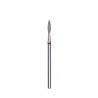 Staleks Frez Diamentowy Płomyk Czerwony Ostry FA11R021/8