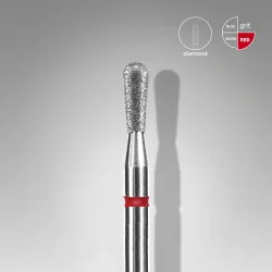 Staleks Frez Diamentowy Płomyk Czerwony FA120R023/5