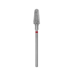 Staleks Frez z Węglika Scięty Stożek Czerwony 6/14mm FT70R060/14