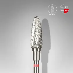 STALEKS Frez z węglika Płomień czerwony 5/13 mm FT90R050/13
