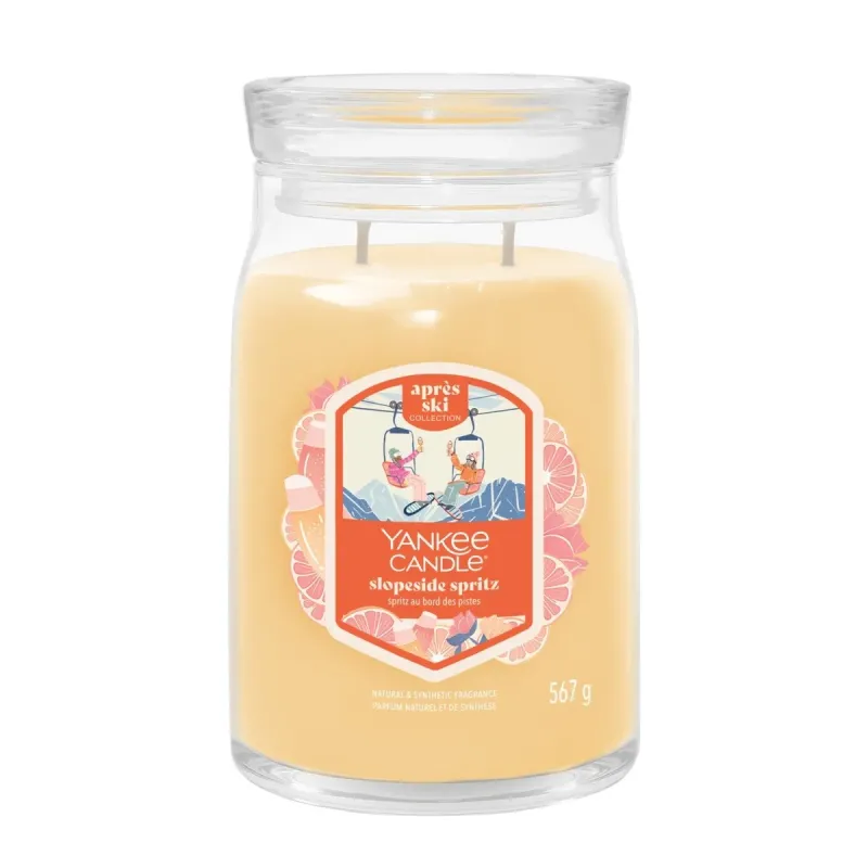 Yankee Candle Signature - Świeca Duża SLOPESIDE SPRITZ