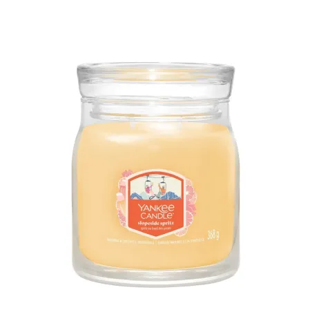 Yankee Candle Signature - Świeca średnia SLOPESIDE SPRITZ