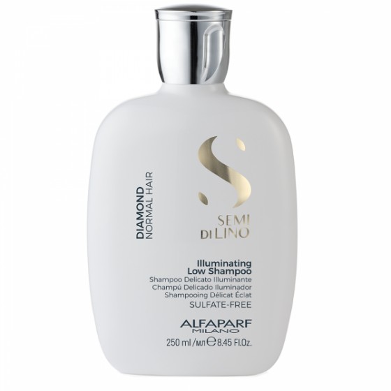 Alfaparf Semi di Lino Diamond, szampon rozświetlający do włosów normalnych, 250ml