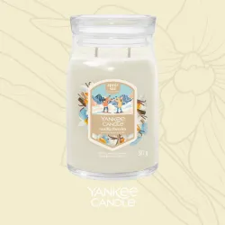Yankee Candle Signature - Świeca duża VANILLA FLURRIES