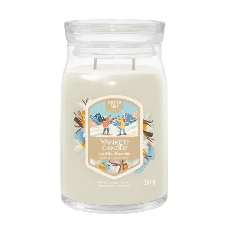 Yankee Candle Signature - Świeca duża VANILLA FLURRIES