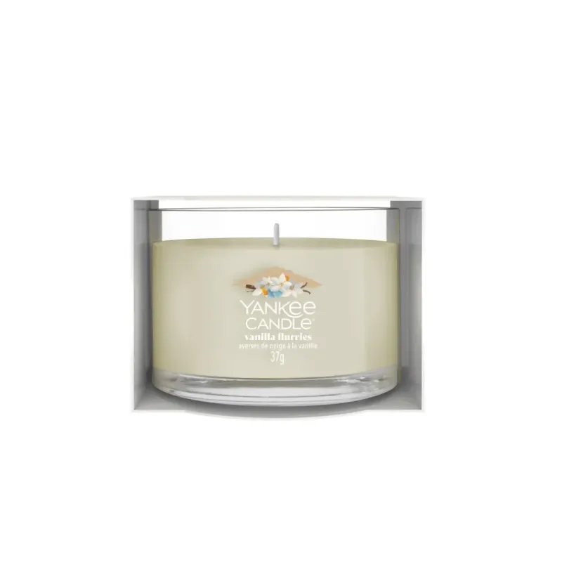 Yankee Candle Signature - mini świeca VANILLA FLURRIES