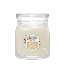 Yankee Candle Signature - Świeca średnia VANILLA FLURRIES