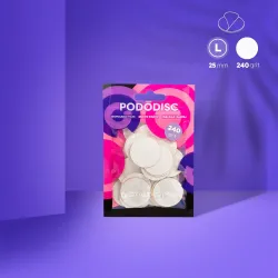 Staleks PodoDisc Pro L wymienne nakładki 240 PDF-25-240W 50szt