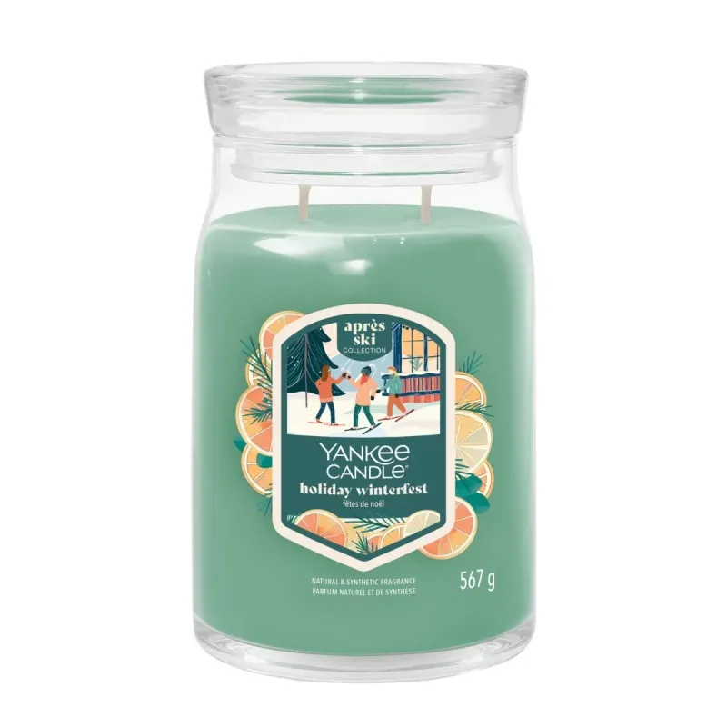 Yankee Candle Signature Świeca - Duża HOLIDAY WINTERFEST