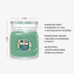 Yankee Candle Signature Świeca Średnia HOLIDAY WINTERFEST