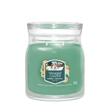 Yankee Candle Signature Świeca Średnia HOLIDAY WINTERFEST