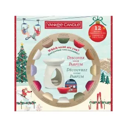 Yankee Candle Apres Ski Zestaw: Kominek + 12 wosków