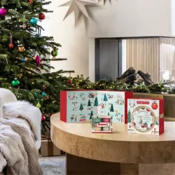 Yankee Candle Apres Ski Zestaw: Kominek + 12 wosków