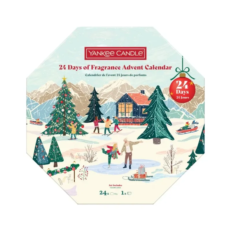 Yankee Candle Apres Ski Kalendarz Adwentowy Wieniec Yankee Candle Apres Ski Kalendarz Adwentowy Wieniec