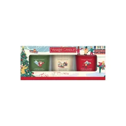Yankee Candle zestaw prezentowy 3 świece w kieliszkach APRES SKI