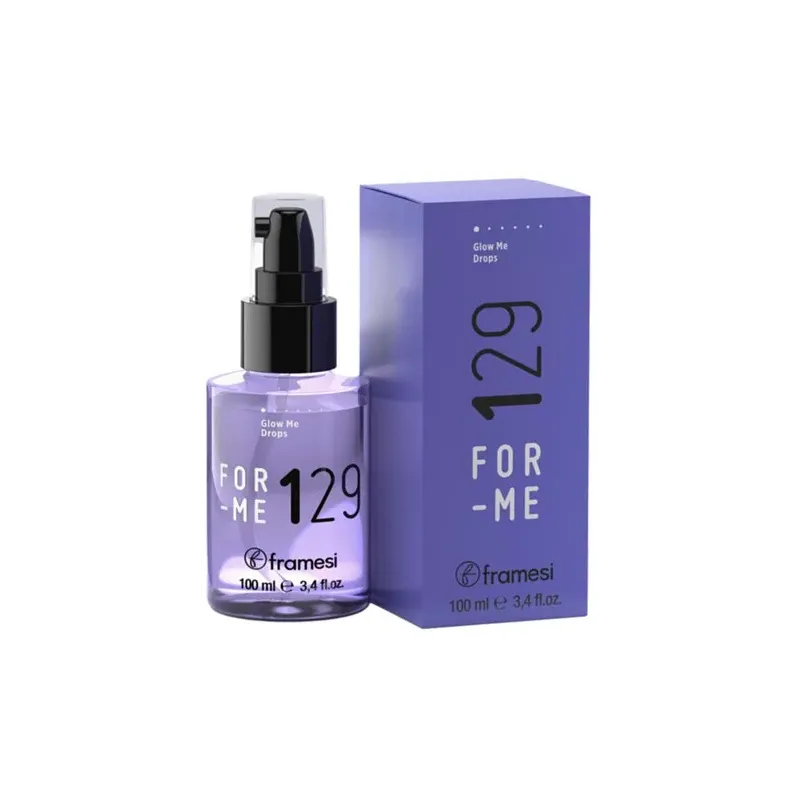 Framesi For Me 129 Glow Me Drops Ultralekkie serum do wszystkich rodzajów włosów 100ml Framesi For Me 129 Glow Me Drops Ultralekkie serum do wszystkich rodzajów włosów 100ml