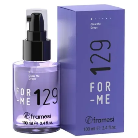 Framesi For Me 129 Glow Me Drops Ultralekkie serum do wszystkich rodzajów włosów 100ml