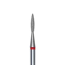 Staleks Pro Expert Frez diamentowy - płomień ostry czerwony 1.6/8mm FA11B016/8