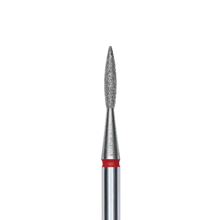 Staleks Pro Expert Frez diamentowy - płomień ostry czerwony 1.6/8mm FA11B016/8