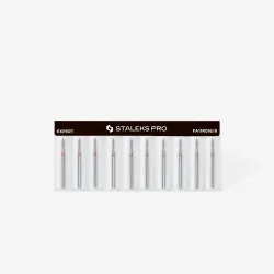 Staleks Pro Expert Frez diamentowy - płomień ostry czerwony 1.6/8mm FA11B016/8