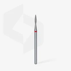Staleks Pro Expert Frez diamentowy - płomień ostry czerwony 1.6/8mm FA11B016/8