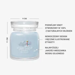 YANKEE CANDLE SIGNATURE ŚWIECA ŚREDNIA NORTH POLE HIDEWAY