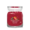 YANKEE CANDLE SIGNATURE ŚWIECA ŚREDNIA RED APPLE WREATH
