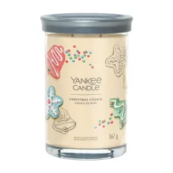 YANKEE CANDLE SUGNATURE TUMBLER Z 2 KNOTAMI CHRISTMAS COOKIE
