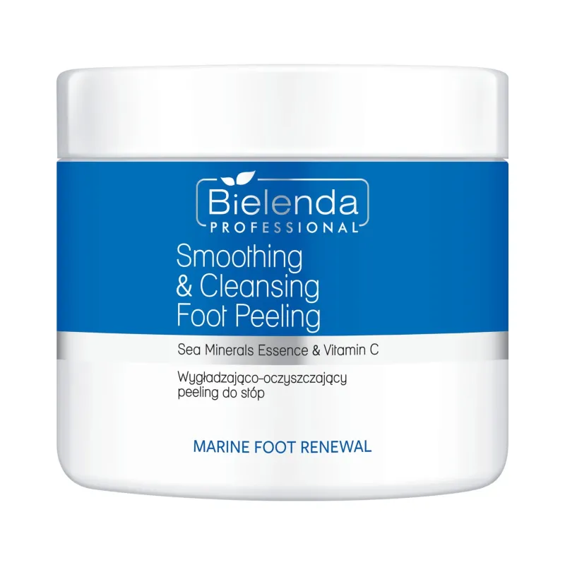 Bielenda Professional Marine Foot Renewal Smoothing & Cleansing Foot Peeling, Wygładzająco-Oczyszczający Peeling do Stóp 600g Bielenda Professional Marine Foot Renewal Smoothing & Cleansing Foot Peeling, Wygładzająco-Oczyszczający Peeling do Stóp 600g