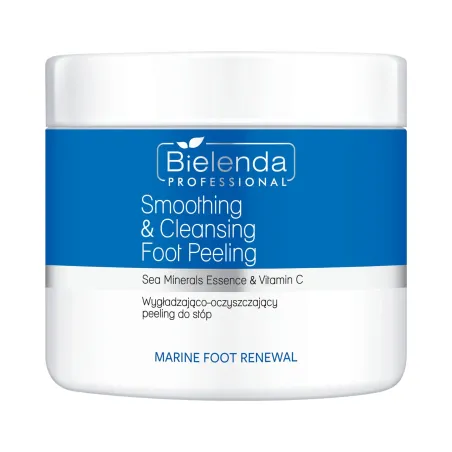 Bielenda Professional Marine Foot Renewal Smoothing & Cleansing Foot Peeling, Wygładzająco-Oczyszczający Peeling do Stóp 600g