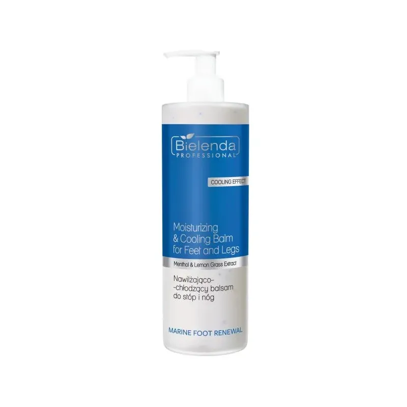 Bielenda Professional Marine Foot Renewal  Moisturizing & Cooling Balm For Feet And Legs,Balsam do Stóp i Nóg 500ml Bielenda Professional Marine Foot Renewal  Moisturizing & Cooling Balm For Feet And Legs,Balsam do Stóp i Nóg 500ml