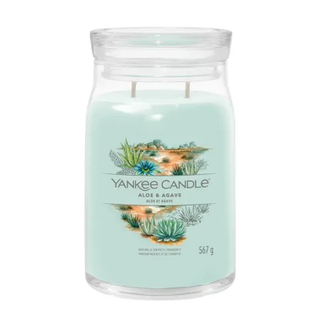 Yankee Candle Signature Świeca Zapachowa Duża Aloe & Agave 567g