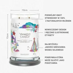 Yankee Candle Magical Bright Lights Tumbler Duża Świeca 567g