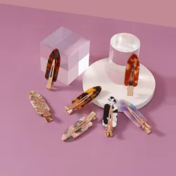 Sister Young LILY klipsy do Włosów do makijażu Pink Coffee