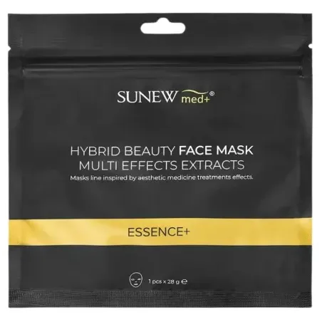 SUNEW ESSENCE+ MASKA ZE ŚLUZEM ŚLIMAKA I PEPTYDAMI 1SZT