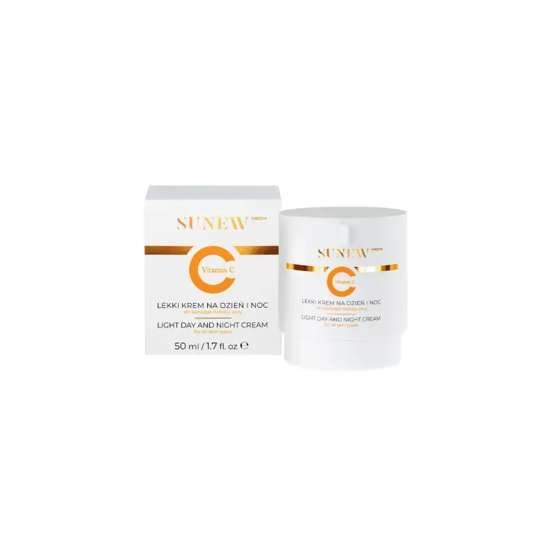 SUNEW MED LEKKI KREM NA DZIEŃ I NA NOC Z WITAMINĄ C