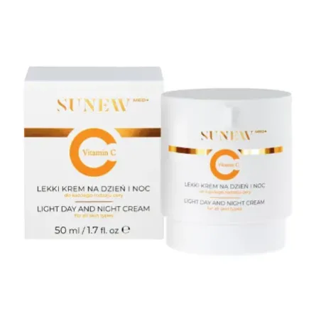 SUNEW MED LEKKI KREM NA DZIEŃ I NA NOC Z WITAMINĄ C