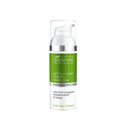 Bielenda Professional Acne Free Pro Expert, Krem Redukujący Niedoskonałości z Kwasami, 50ml