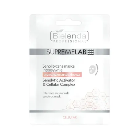 Bielenda Professional SupremeLab Senolityczna Maska Intensywnie Przeciwzmarszczkowa (1 płat)