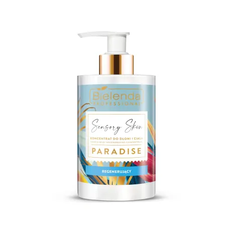 Bielenda Sensory Skin Regenerujący Koncentrat Do Dłoni i Ciała Paradise, 300ml