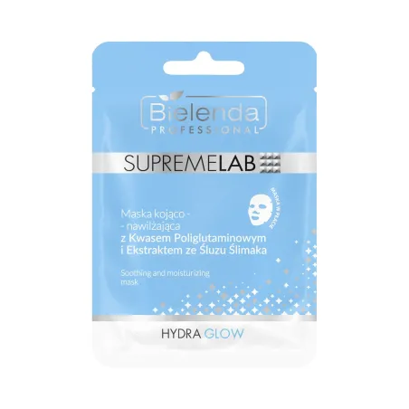 Bielenda Professional HYDRA GLOW maska kojąco-nawilżająca w płachcie (1płat)