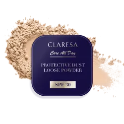 Claresa Care All Day Puder sypki utrwalający z filtrem SPF30 5g