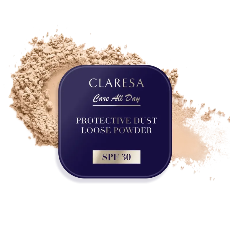 Claresa Care All Day Puder sypki utrwalający z filtrem SPF30 5g