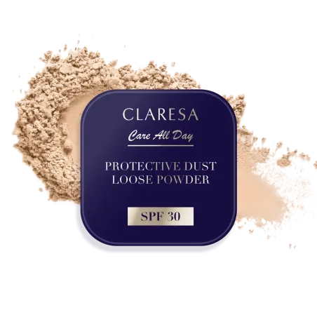 Claresa Care All Day Puder sypki utrwalający z filtrem SPF30 5g