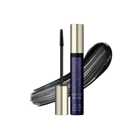 Claresa CARE ALL DAY  PAINT IT, Tusz do rzęs czarny wydłużająco-pogrubiający, 10g