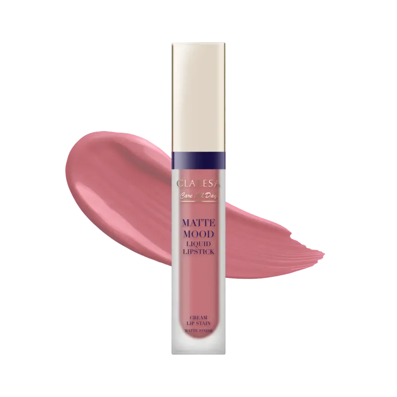 Claresa MATTE MOOD Matowa pomadka w płynie do ust 7ml Overjoy 04