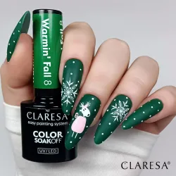 CLARESA Lakier hybrydowy Warmin Fall 8 5g